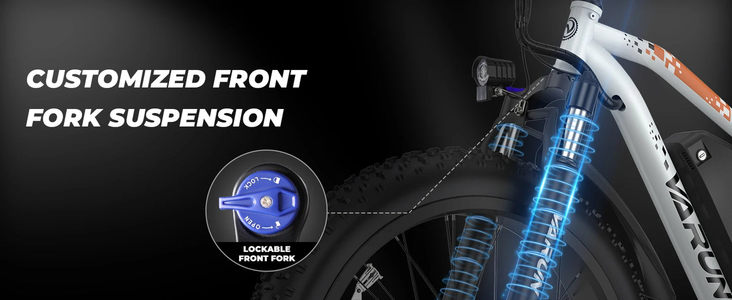 26inch E-Bike for Adults 500W Motor 7-Speed Mountain Electric Bicycle Off-road E-BIKE Urban/Cruise Riding