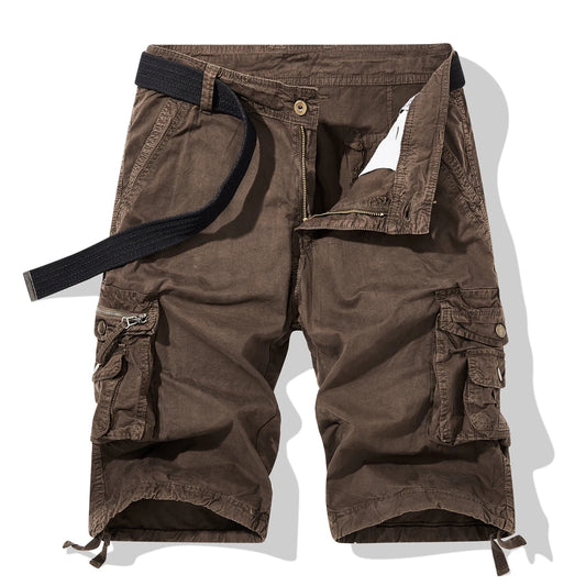 Shorts Male Slim Workout Shorts Lightweight Outdoor Mens Casual Hiking Cargo Fishing Short Pants Summer Quick Drying Work Shorts