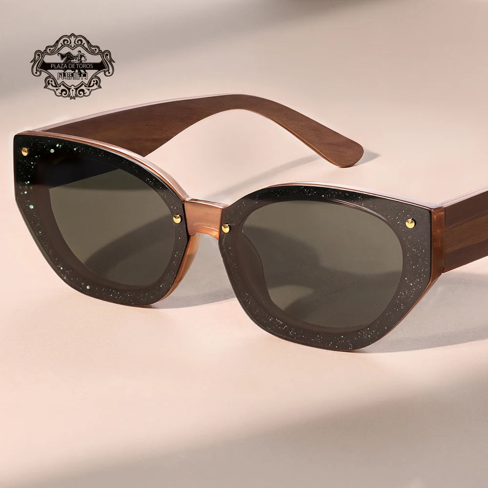 Natural Wooden Sunglasses Men Vintage Classic Polarized Fashion Women Elegant Handmade Wood SunGlasses UV400 Driving for Men