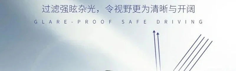 Trendy Sunglasses for Men Professional Day Night Driver Sun Glasses Male Fashion Vintage Eyewear Shades UV400 Protection