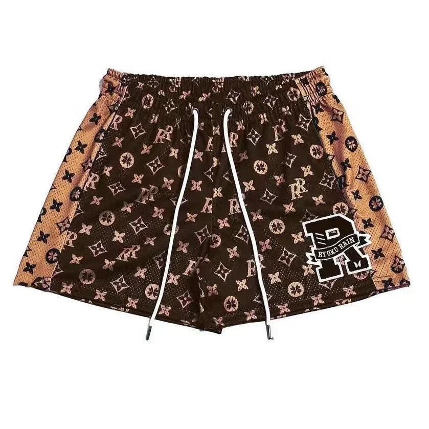 Men Basketball Shorts Summer Fashion Casual Sport Shorts  Loose Breathable Comfort Classic Outdoor Shorts Motocycle Short Pants