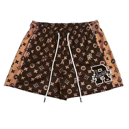 Men Basketball Shorts Summer Fashion Casual Sport Shorts  Loose Breathable Comfort Classic Outdoor Shorts Motocycle Short Pants