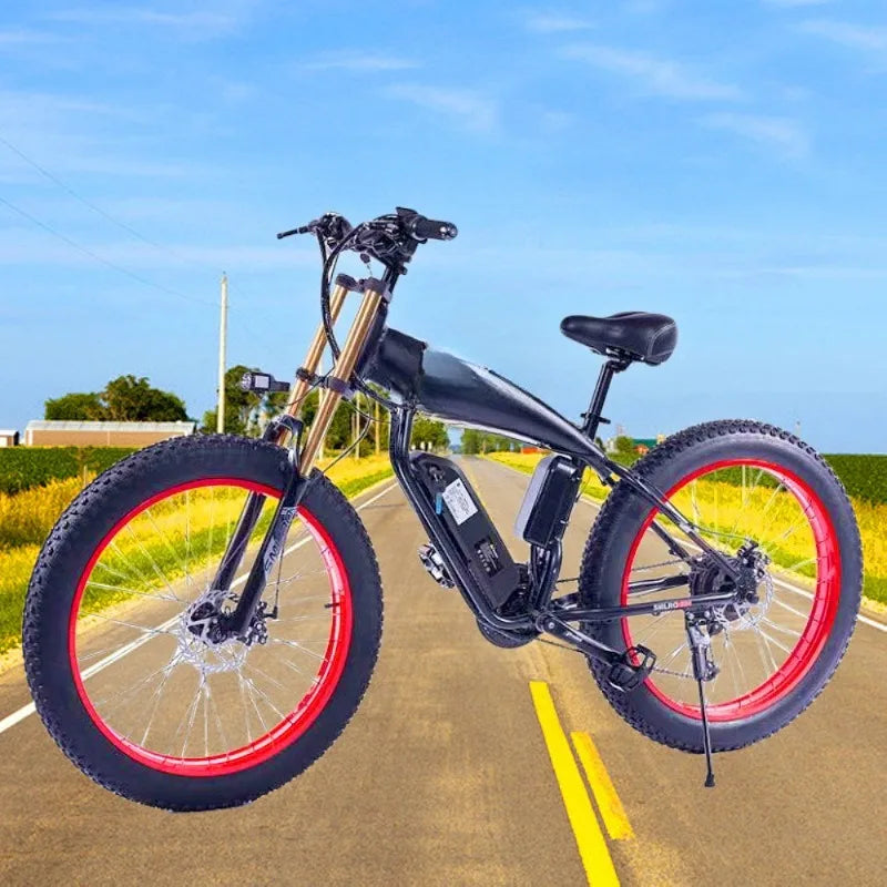 Electric bicycle Aluminum alloy mountain electric bicycle