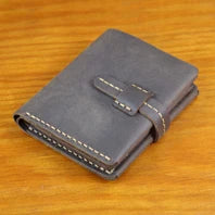 Vintage Genuine leather wallet Men leather long wallet men purse clutch bag male money clips zip around money bag card holder