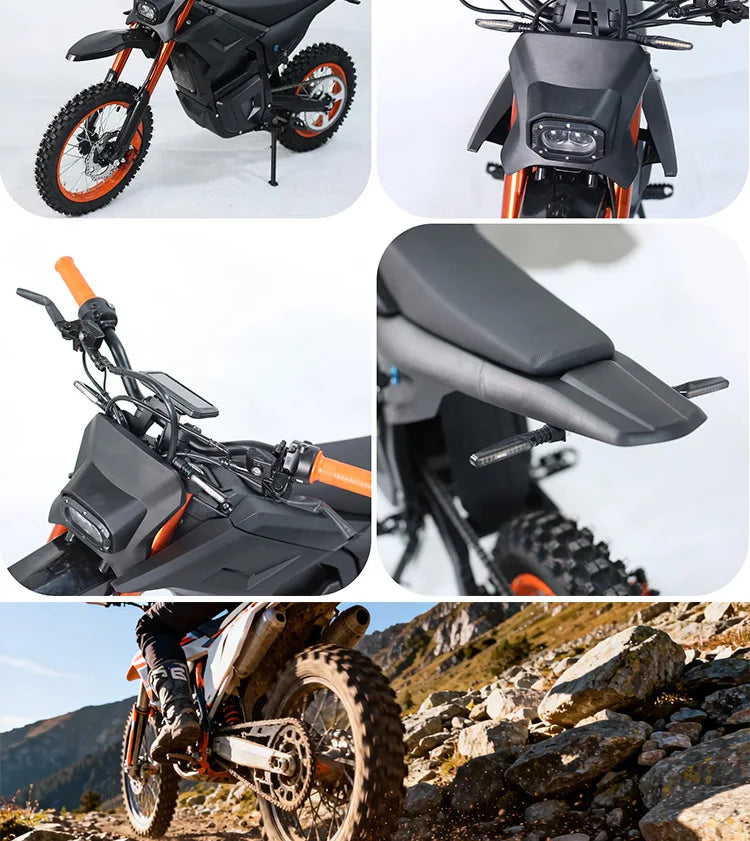 Electric off-road motorcycle lithium battery all-terrain mountain desert mud bike