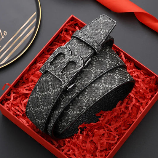 High Quality Luxury Brand Designer Suit pants Belts Male Automatic Buckle Men belts Leather Belt for men Strap for Jeans