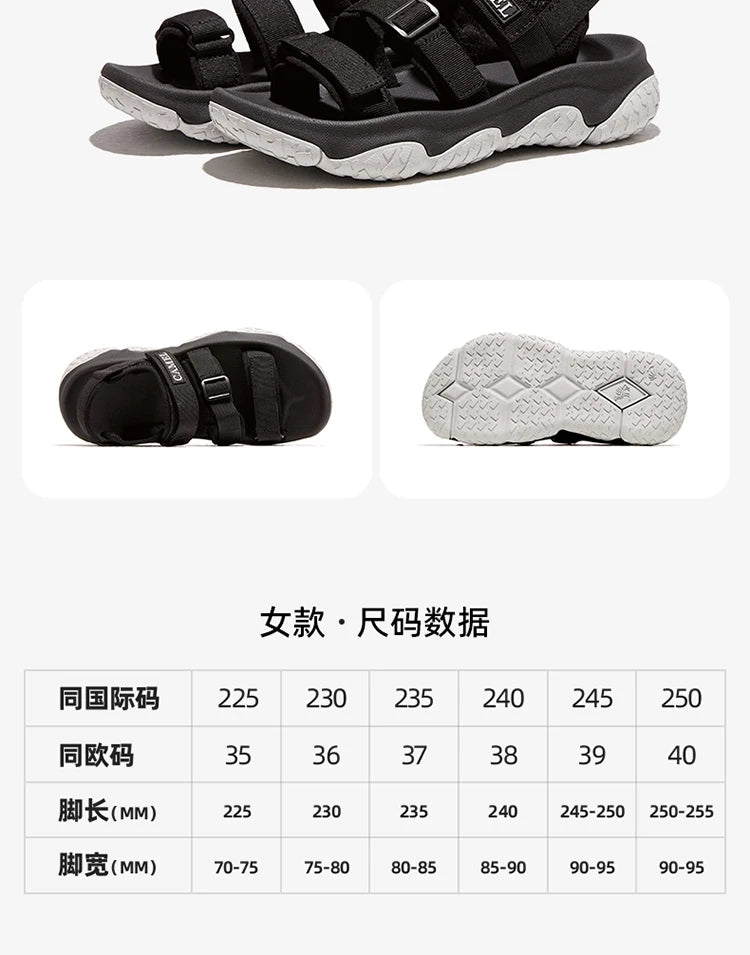 GOLDEN CAMEL Outdoor Men's Sandals for Women Creek Wading Sandal Quick-dry Non-slip Sports Beach Shoes for Men Summer Breathable
