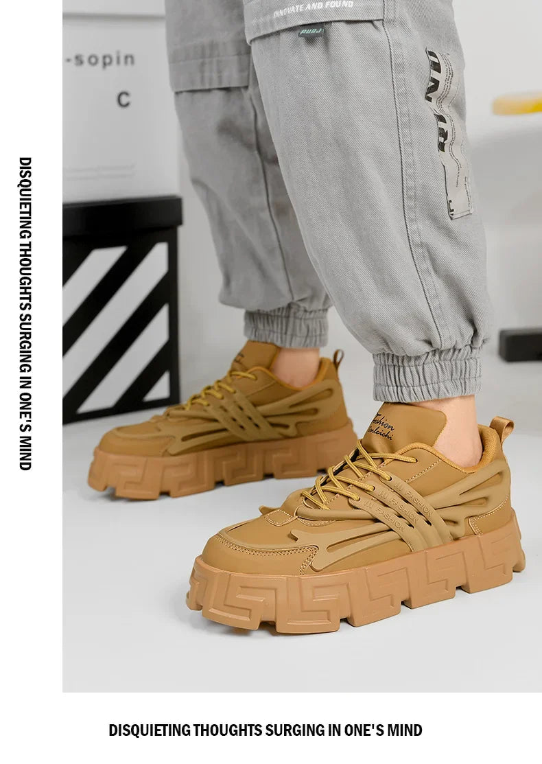 Casual Shoes For Men Street Style Walking Shoes Sneakers Thick Bottom Running basketball Shoes Male 2024 Vulcanized Sneakers Men