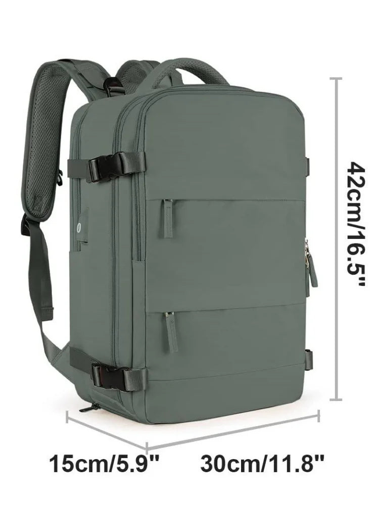 Large Capacity Fashion Travel Backpack for Men and Women Multi-Functional Casual Laptop Cabin Bag Handmade Luggage