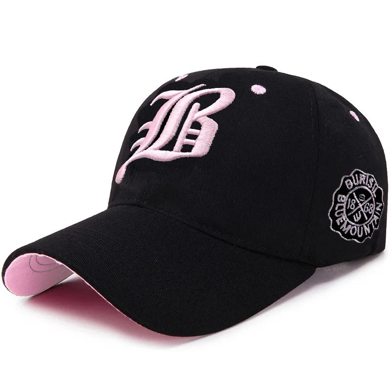 Men Women's Baseball Cap Summer Cotton Hat Embroidery Snapback Hip-Hop Cap Adult Sport Sun Hat Casual Gorra Hombre Visor Dad Hat