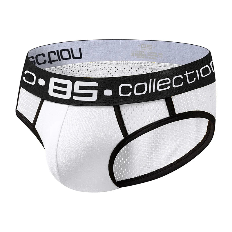 Men Underwear Mesh Qucik-Dry Sexy Men Briefs Breathablen Men Slip Cueca Male Panties Underpants Briefs Spring Summer