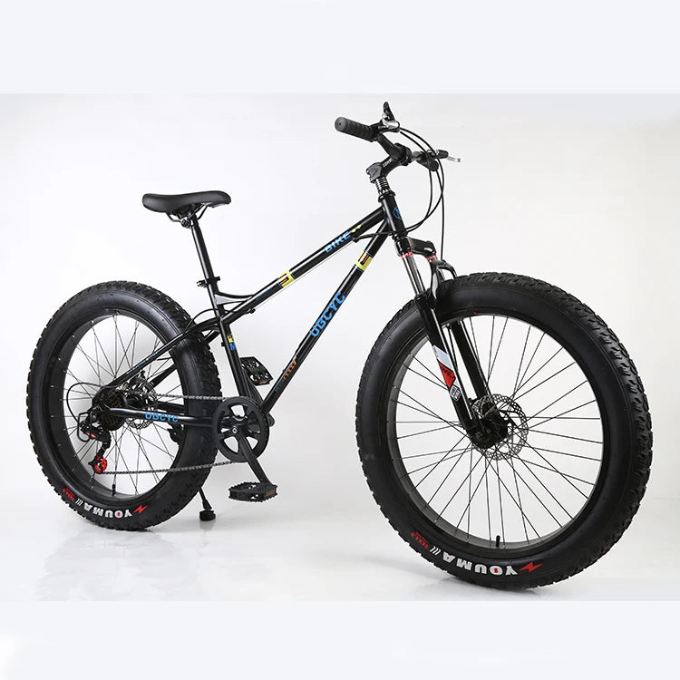 Factory Wholesale Price MTB Snow Surrey Bike/26inch tandem with Large Wheels / 4.0 Fat Tire Surrey Bicycle