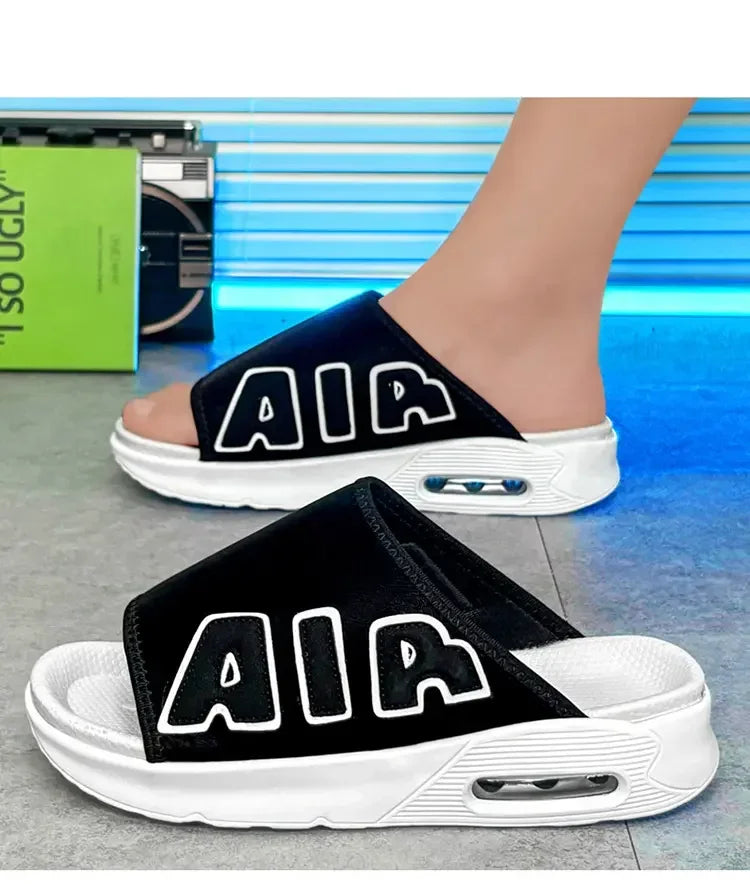 Man‘s Sandals Thick Sole Non-slip Fashion Trend Sports Slippers for Men Outdoor Footwear Size 39-46 Suitable Summer Beach