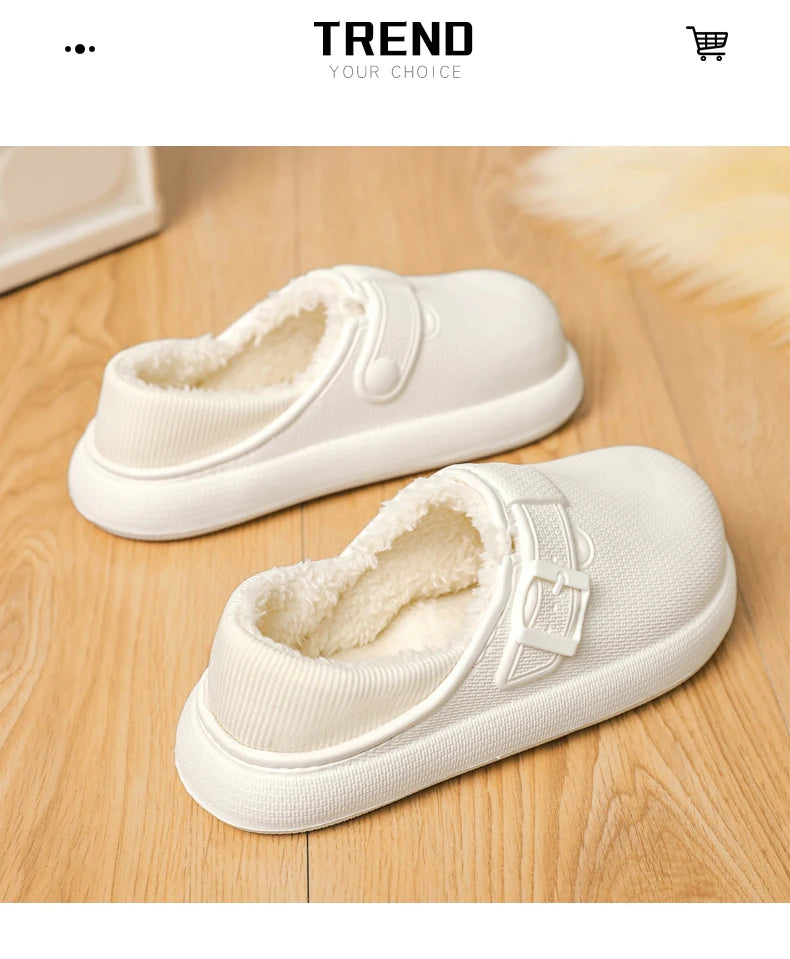 Winter Slippers for Men Half Shoes Anti-Skid Kitchen Shoes Lightweight Eva Slides Comfortable Male Sandals Chaussures Homme Luxe