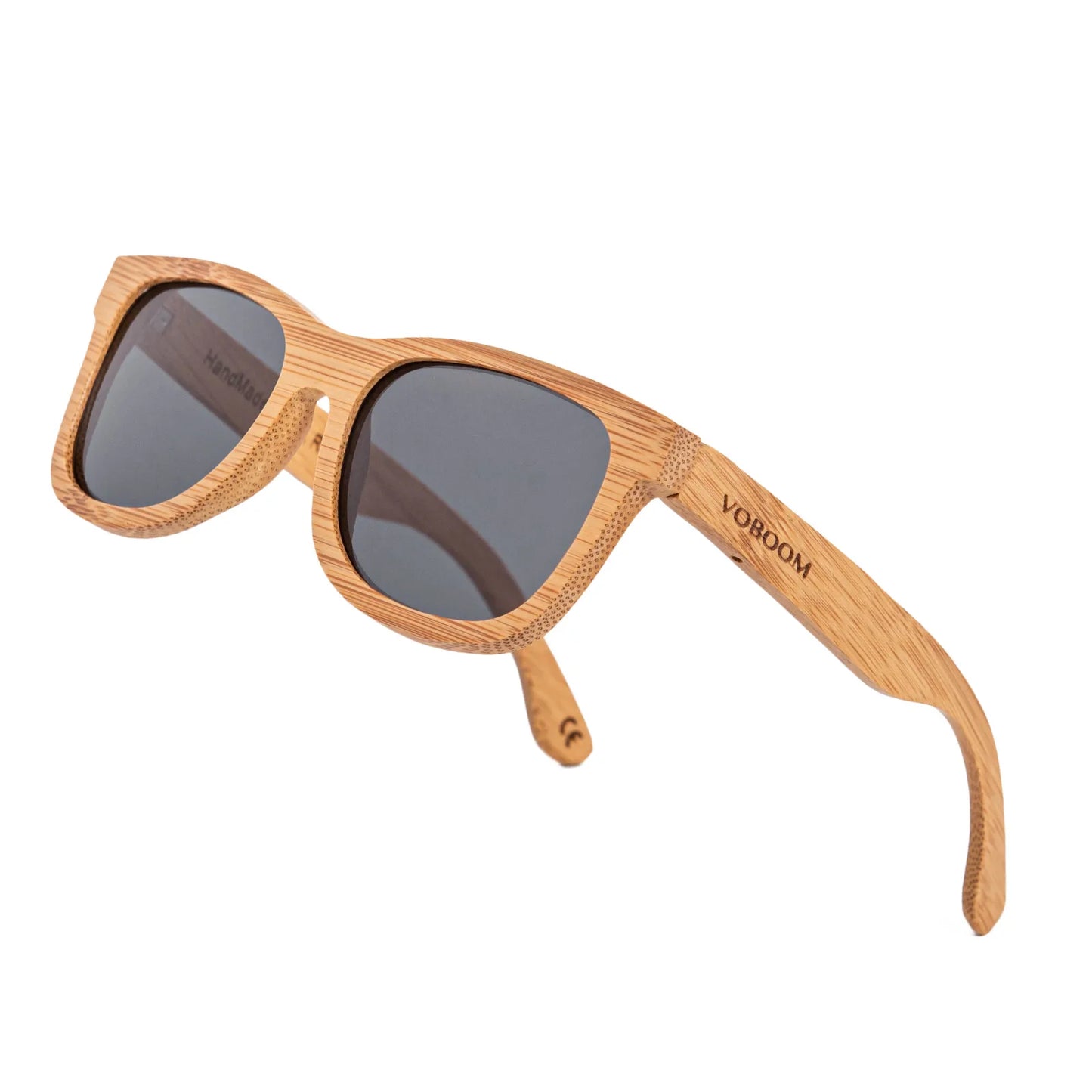 VOBOOM Men Wood Sunglasses Women Bamboo Glasses For Polarized Mirror Sun Glasses Handmade Colorful Eyewear Mirror Shades