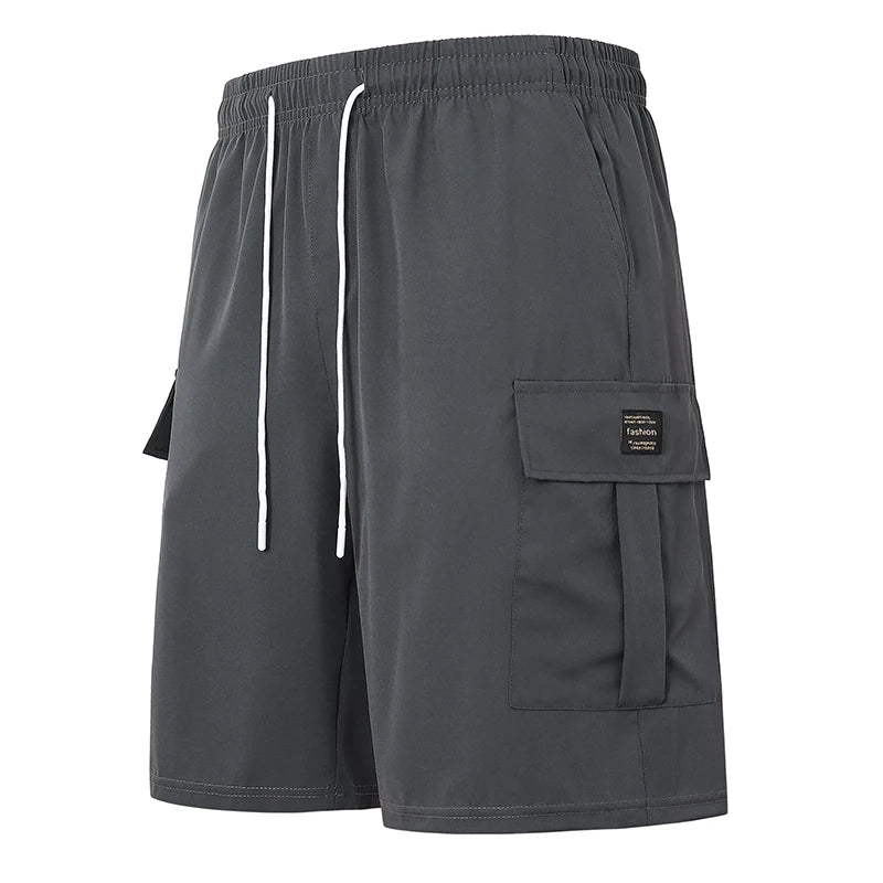 Man Walking Shorts 2025 Spring Summer City Casual Short Pants High Quality Male Urban Trend Pocket Versatile Knee Length Shorts