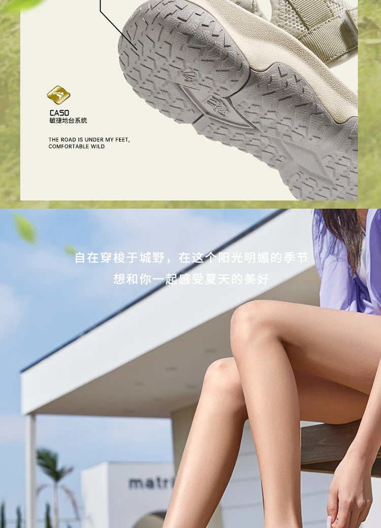 GOLDEN CAMEL Outdoor Men's Sandals for Women Creek Wading Sandal Quick-dry Non-slip Sports Beach Shoes for Men Summer Breathable