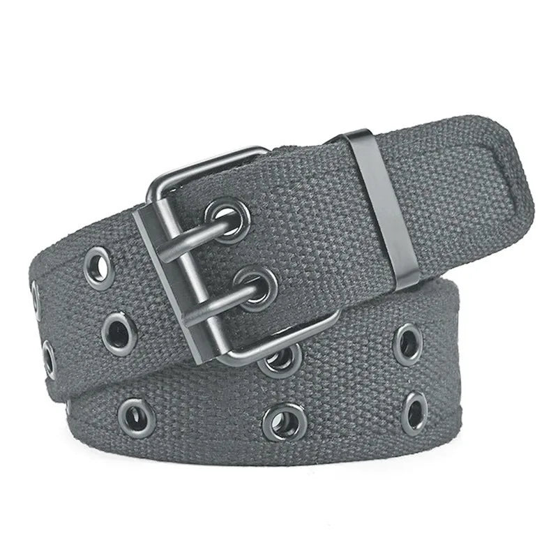 High Quality Canvas Tactical Belt For Men Metal Buckle Luxury Webbing Waistband Outdoor Sport Male Training Belts