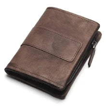 The Secret Life Of Walter Mitty Vintage Leather Men Wallet Genuine leather Wallet Men Purse Handmade male Wallet Money holder