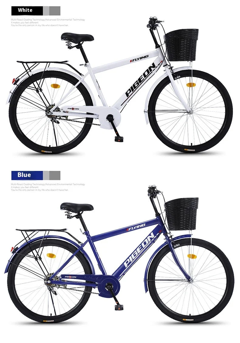 Bicycle 26 Inch Commuter Men's Light Adult City Female College Student Adult Retro Bike