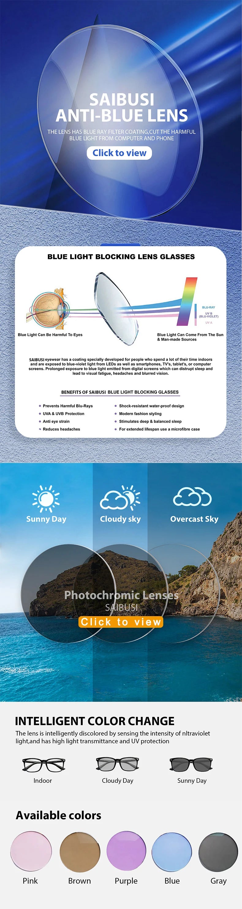 Luxury Designer Sunglasses for Men Acetate Handmade Top Quality Glasses Brand Original Women Outdoor Protection Sunshade Eyewear