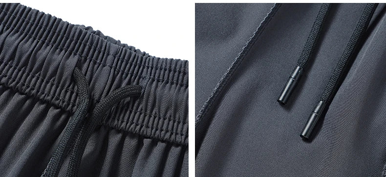 Men s shorts  outdoor casual and fashionable five quarter pants sports breathable men s loose straight leg elastic waist shorts