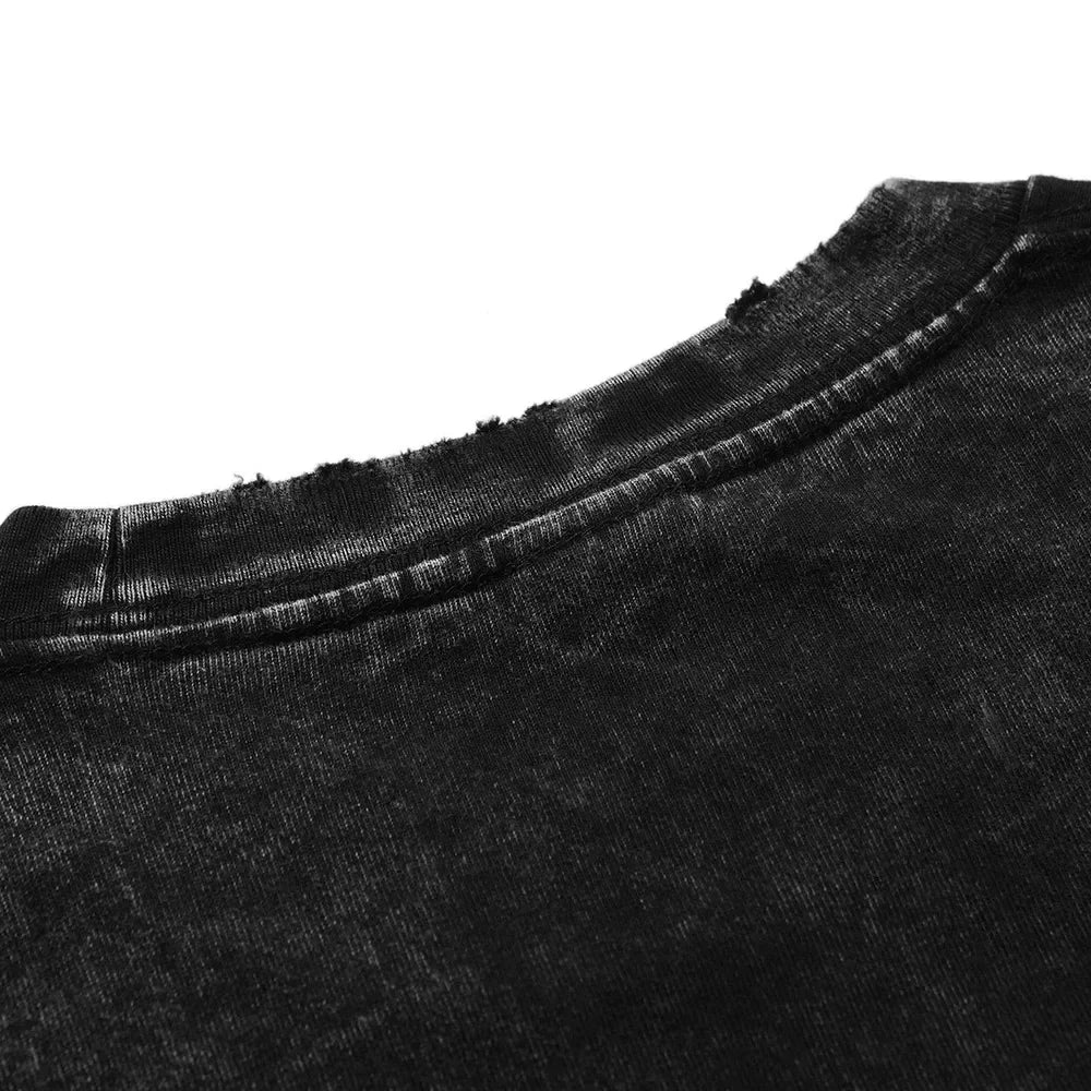 Men's T Shirt Calacas Chidas Gym Washed T-Shirts Trendy Cool Todo Sea Por Las Senoras Summer Tees Aesthetic Simple Casual Tops