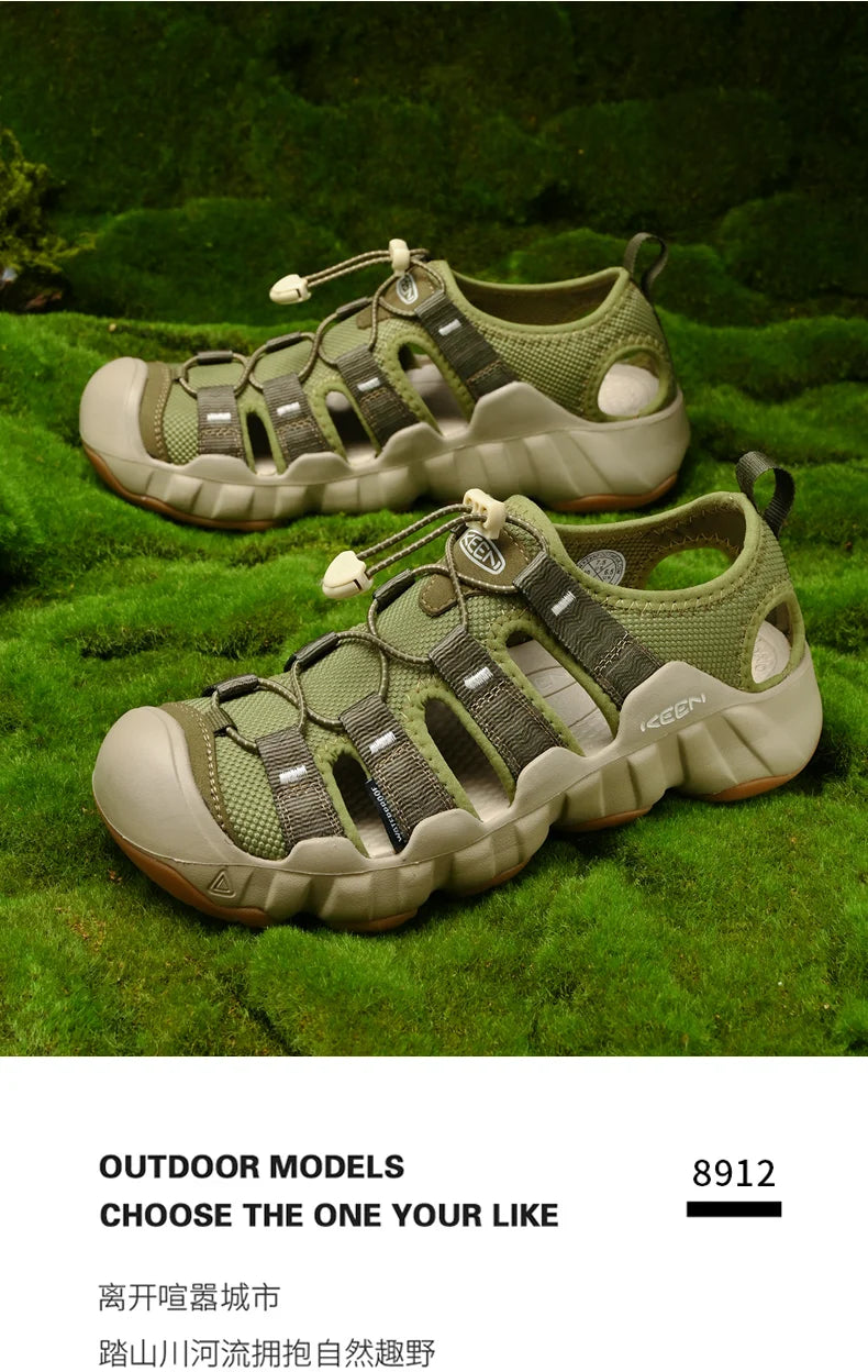 Luxury Brand Sandals For Men Outdoor Beach Shoes Unisex Comfy Non-slip Women's Summer Sandals Men's Sports Sneakers Wading Shoes
