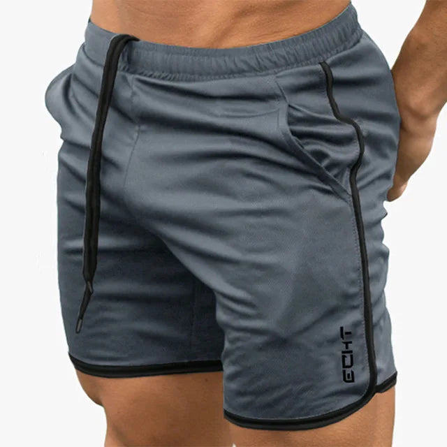 Men Fitness Shorts Summer Gyms Workout Male Breathable Mesh shorts Quick Dry Sportswear Jogger Beach Short Pants Men sweatpants