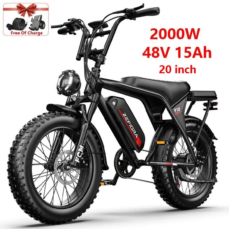 Cheap 2000w Adult Men\'s Bike,20 26 Inch Capable Climbing 45° Slope 30-50mph 30-60mile 48v Aluminum Alloy,for Electric Bicycle