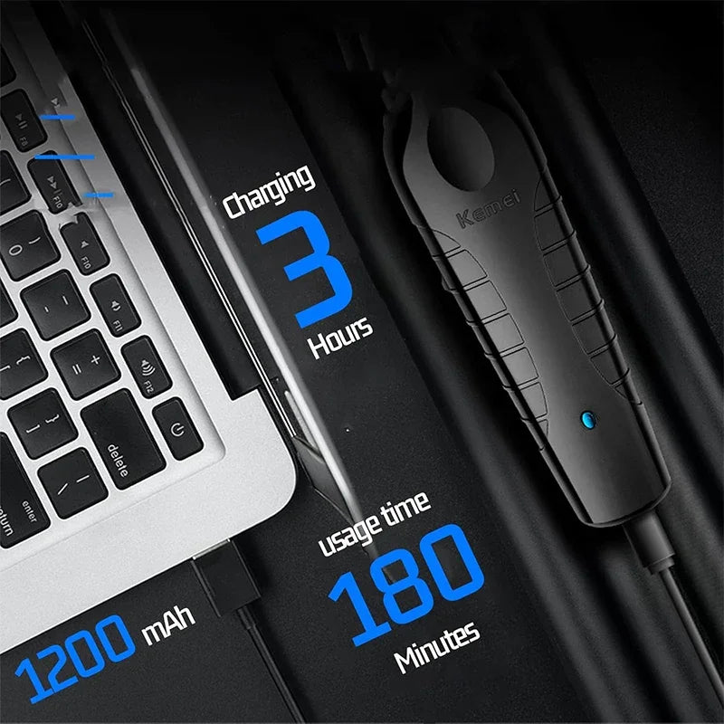Kemei Professional Hair Clipper Kit Electric Shaver Male Hair Cutting Machine Men’s Trimmer Machine KM-2299 KM-1102 Clippers