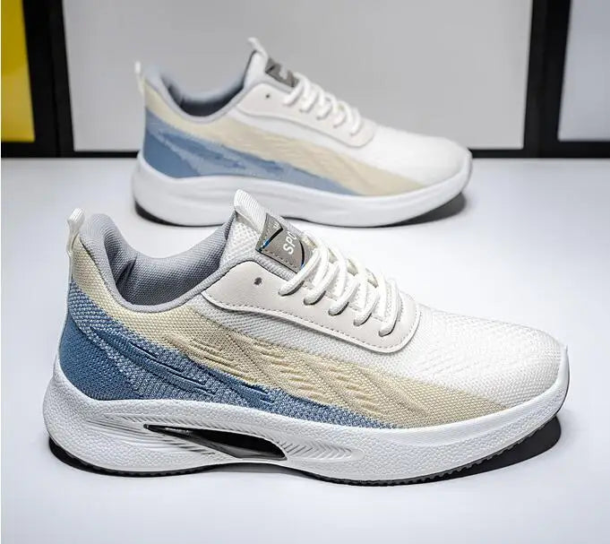 Men's shoes Casual lightweight non-slip fashion sneakers Breathable running shoes Outdoor walking training tennis shoes for men