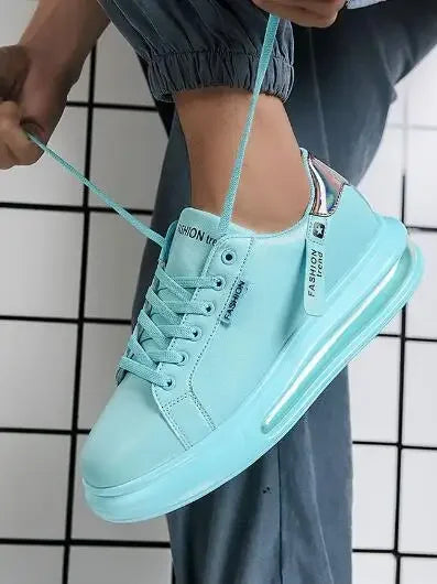 Fashion Brand Sneakers For Men Casual Shoes New Soft Comfortable Pu Leather Shoes Breathable Flats Shoes For Man Tenis Masculino