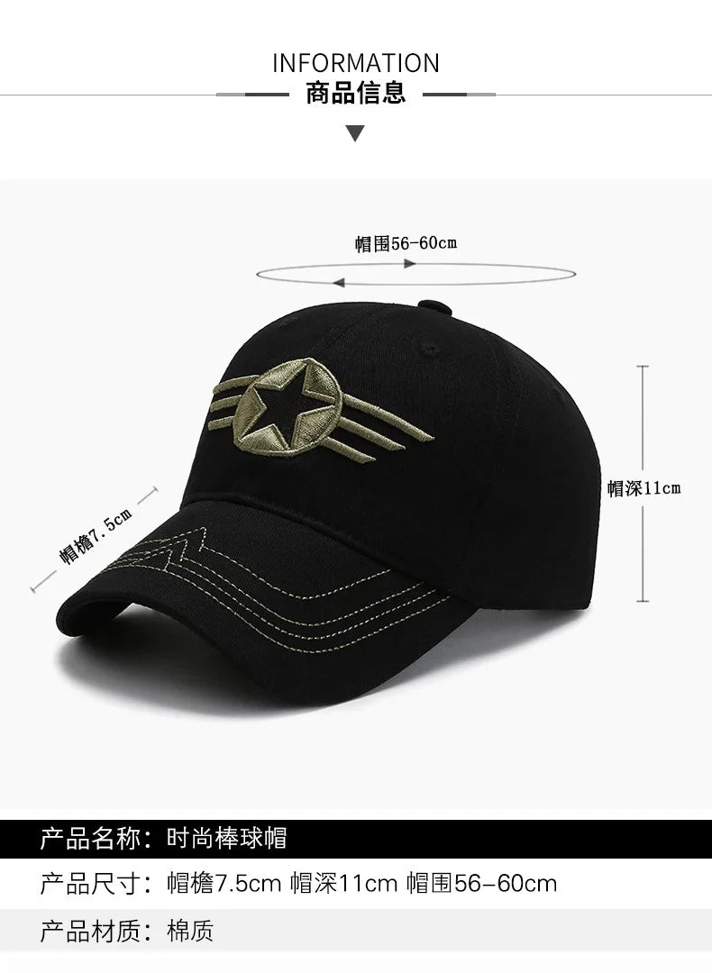 Men Cotton Embroidered Baseball Caps For Men Woman Hat camo outdoor trucker hat