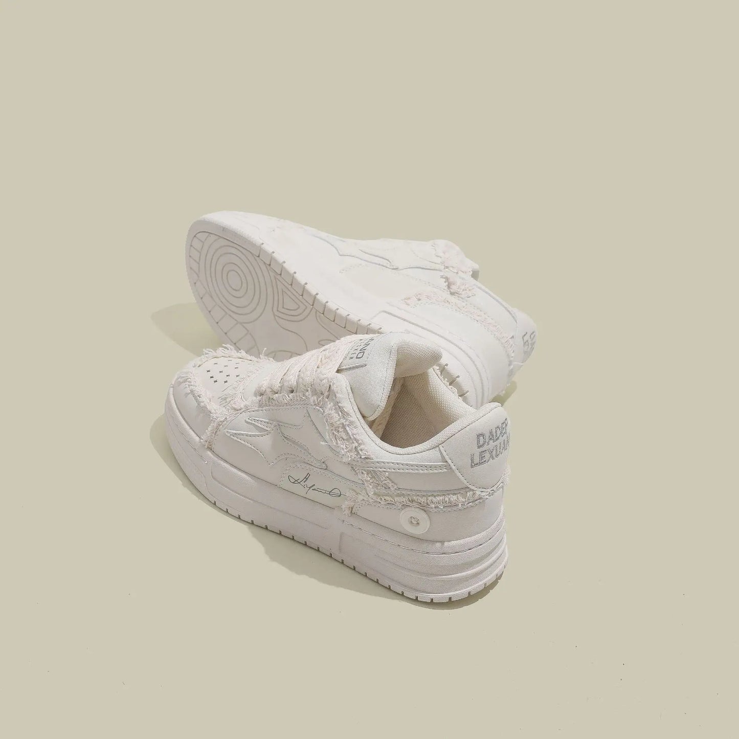 Classic White Sneakers for Men Women Comfort Leather Sneakers Skateboarding Sports Shoes Trainers Basket Homme White Sneakers