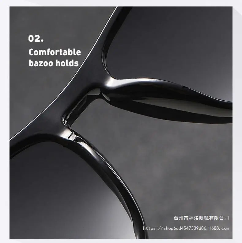 Sports Sunglasses for Men Polarized Comfortable Wear Square Sun Glasses Male Light Weight Eyewear Accessory with Origina