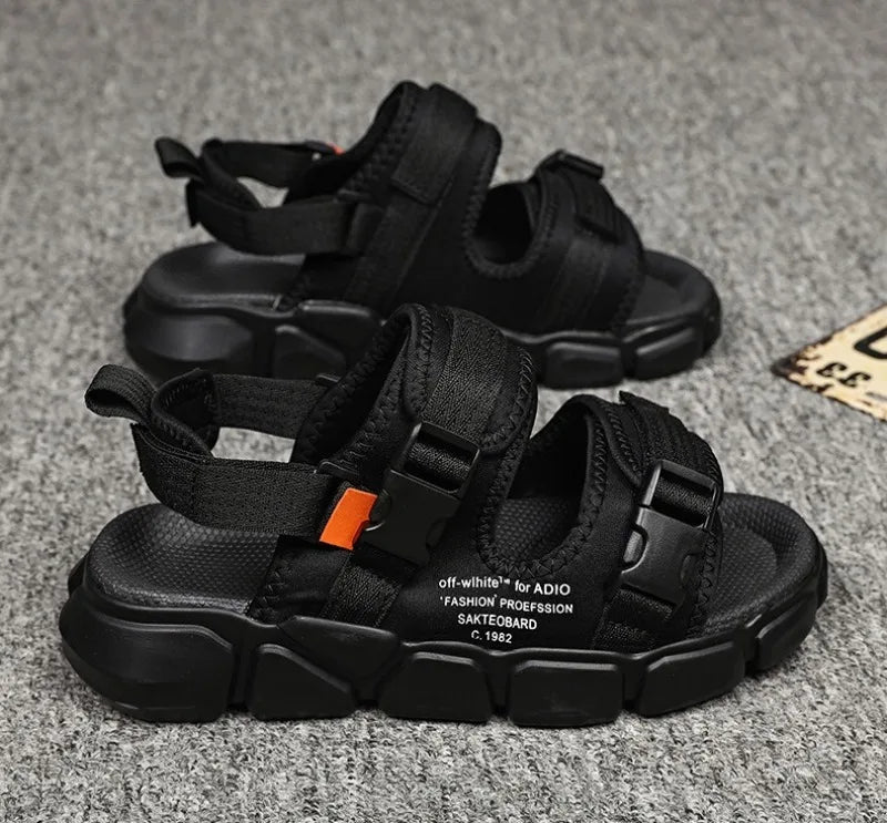 Summer High Quality Beach Sandals for Men Outdoor Breathable Wear-resistant Men Casual Sandals Fashion Holiday Shoes Zapatos De
