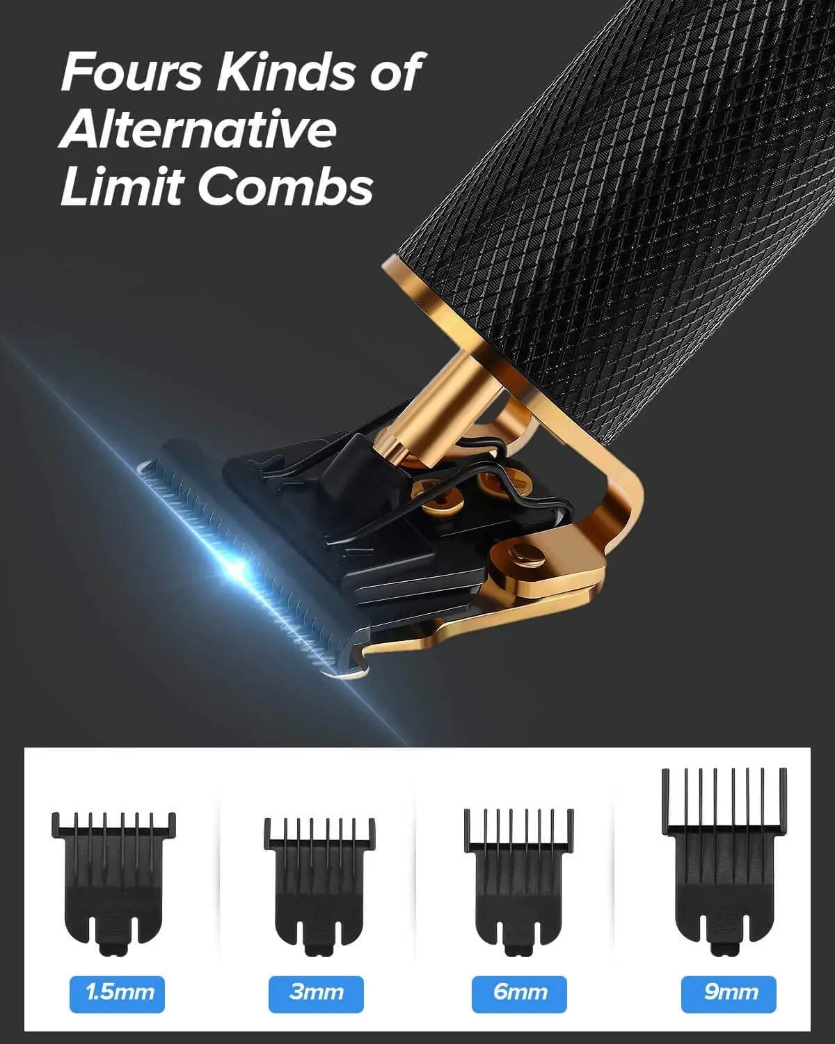 Rechargeable Barber Hair Trimmer For Men Electric Professional Beard Hair Clipper Cord/Cordless Hair Cutting Machine