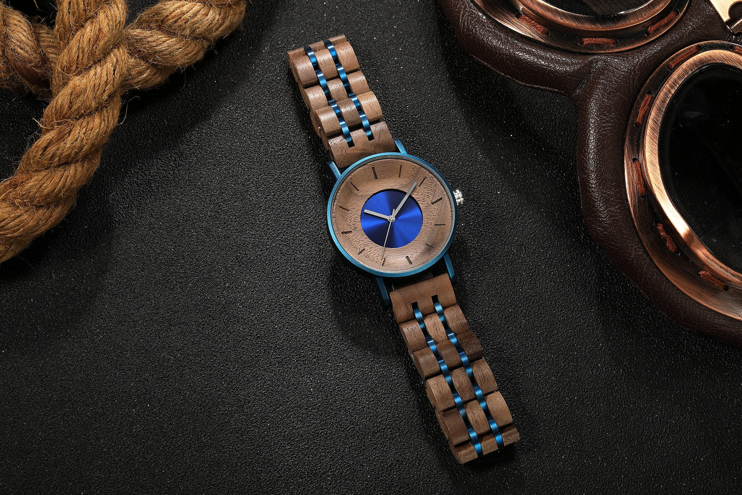 2025 New personalized creative wooden watch men quartz watches relojes para hombres relogio masculino