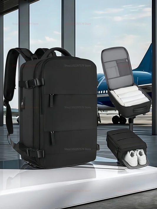 Large Capacity Fashion Travel Backpack for Men and Women Multi-Functional Casual Laptop Cabin Bag Handmade Luggage