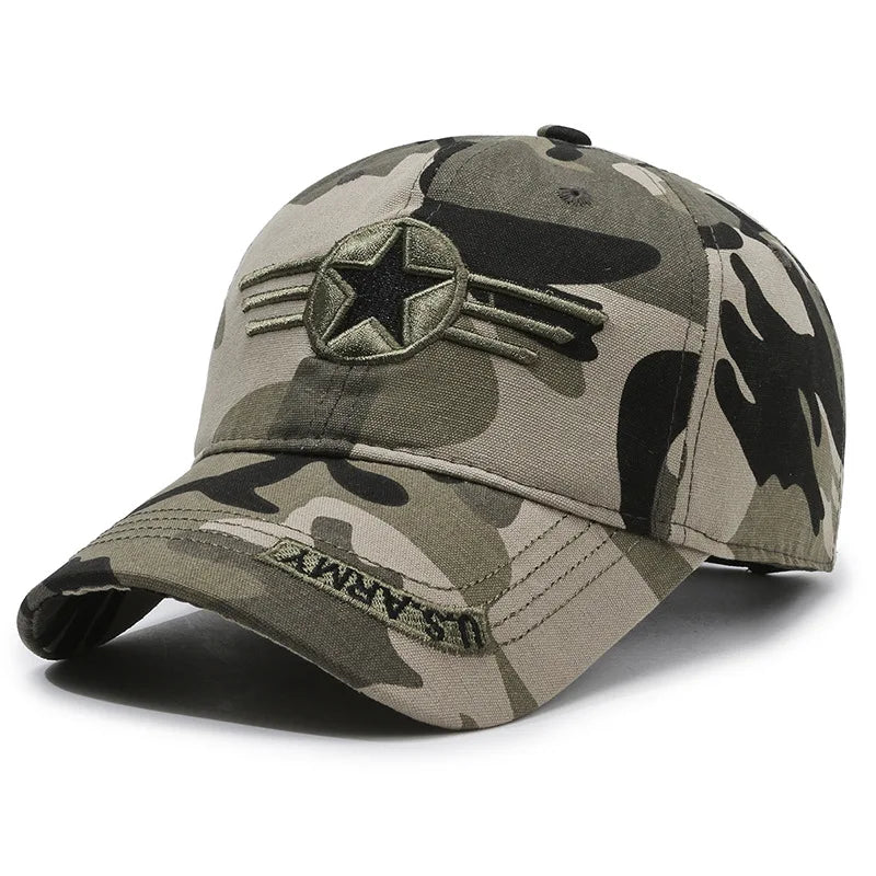 Men Cotton Embroidered Baseball Caps For Men Woman Hat camo outdoor trucker hat