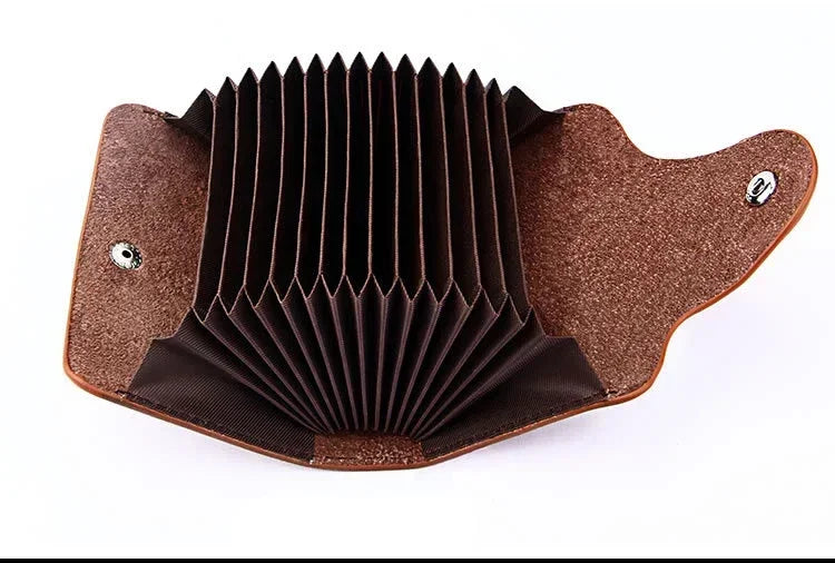 Real Leather Credit Card Holder Men Wallet Small Pouch Money Bag Big Capacity Cardholder Case Genuine Leather Wallets Pochette