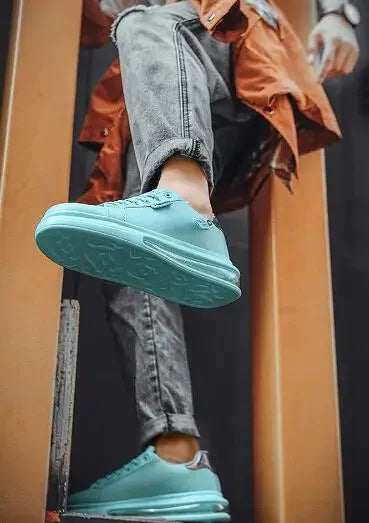 Fashion Brand Sneakers For Men Casual Shoes New Soft Comfortable Pu Leather Shoes Breathable Flats Shoes For Man Tenis Masculino