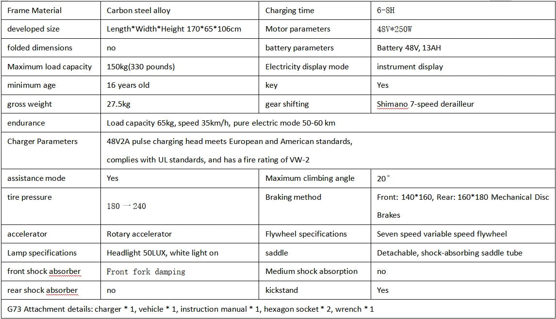 UPlee G73 Adults Electric Bike 740W Motor Electric Bicycle 48V 13AH removable battery e bike 26"Tire Mountain Electric Dirt Bike