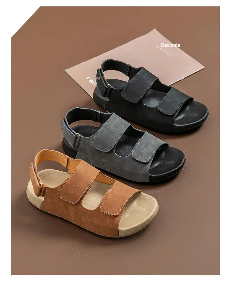 Men's outdoor sandals, casual outdoor beach shoes, outdoor sandals, driving sandals