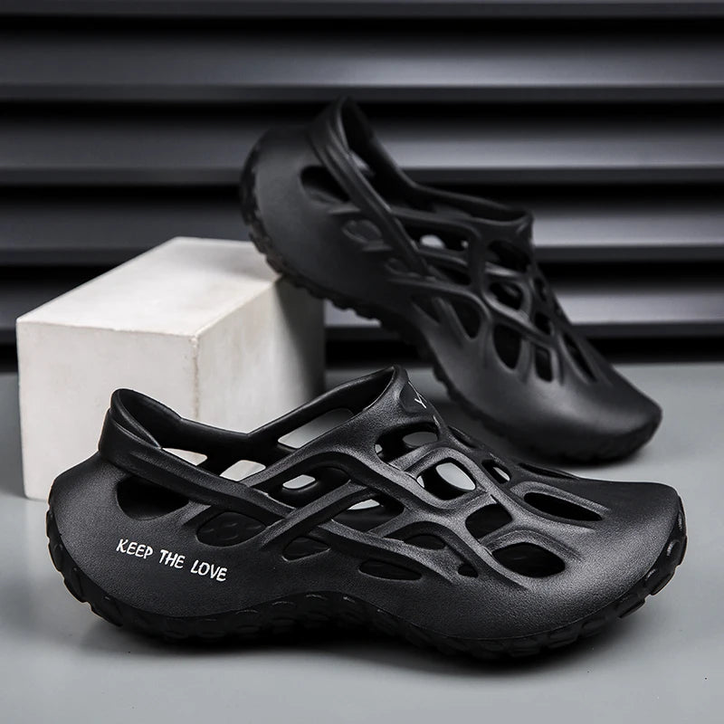 Men Summer Comfortable Breathable Sandals Outdoor Leisure Water Shoes for Hiking and Beach