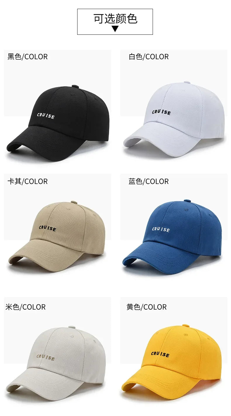 New Black Cap Hat Men Cotton Baseball Caps for Men Women Bones Masculino Branded Mens Caps Snapback Hip-Hop Hats