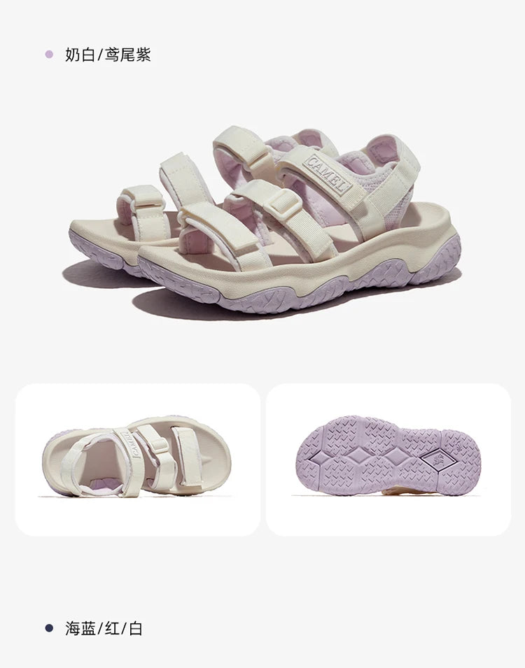 GOLDEN CAMEL Outdoor Men's Sandals for Women Creek Wading Sandal Quick-dry Non-slip Sports Beach Shoes for Men Summer Breathable