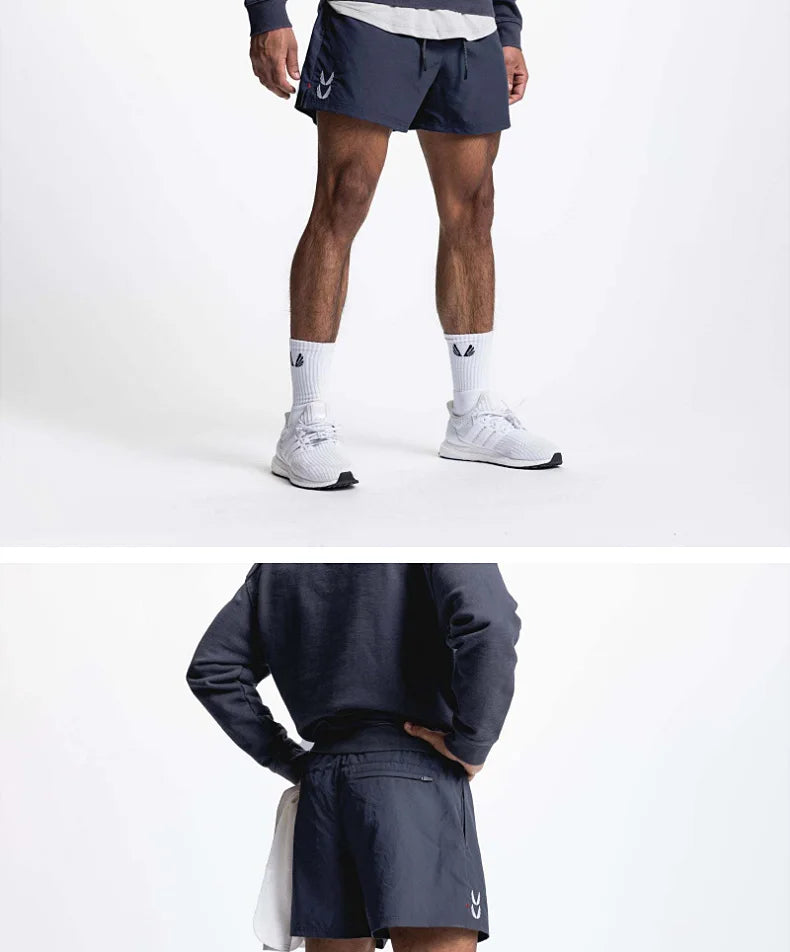 Mens Gym Training Shorts Man Quick Dry Sports Casual Short Pants Fitness Workout Running Bodybuilding Fashion Basketball Shorts