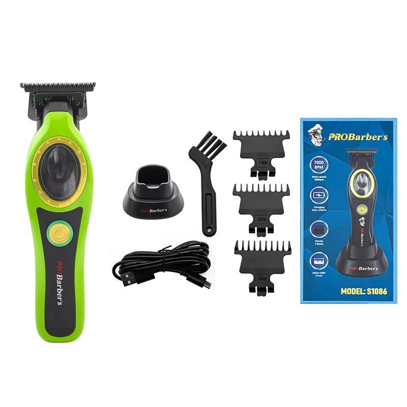 Multifunctional Hair Clippers Rechargeable Electric Hair Clippers Men's Shaver Hair Trimmer electric hair clipper has high power